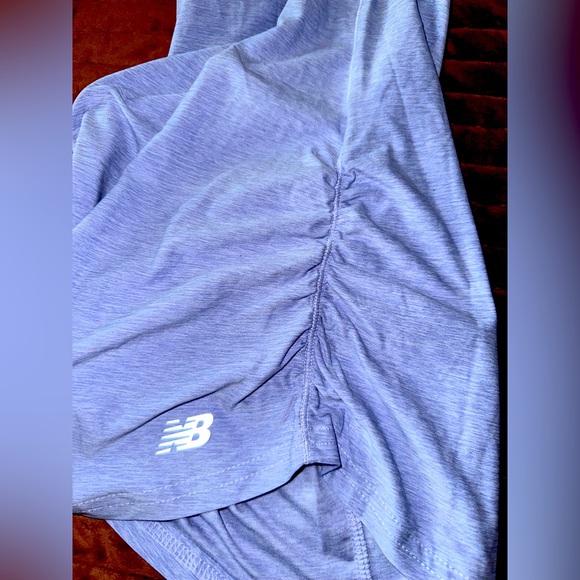 New Balance Racerback Tank with Side Ruching - Picture 3 of 3